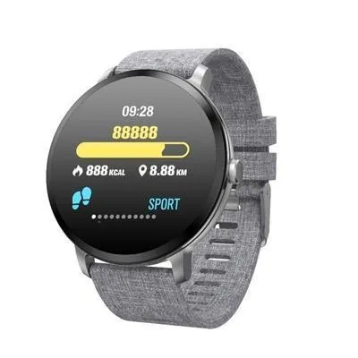 Water-Resistant Smartwatch With Heart Rate Blood Pressure Monitor For Men/Women